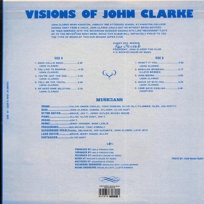 John Clarke - Visions Of John Clarke Vinyl Record