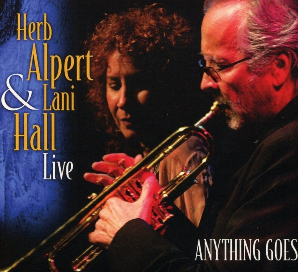 the album cover for Herb Alpert & Lani Hall - Anything Goes (Live)
