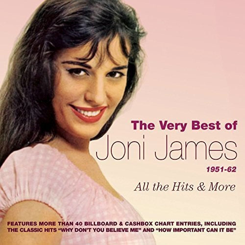 Very Best of Joni James 1951-62: All Hits & More [2 CD] Music CD