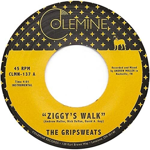 Gripsweats - Ziggy's Walk / Alpha Dog Vinyl Record