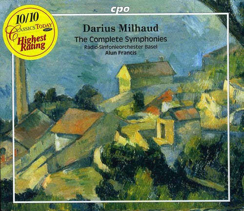 Milhaud / Radio Sinfonieorchester Basel / Francis - Complete Symphonies [5 Cds] - Music CD
