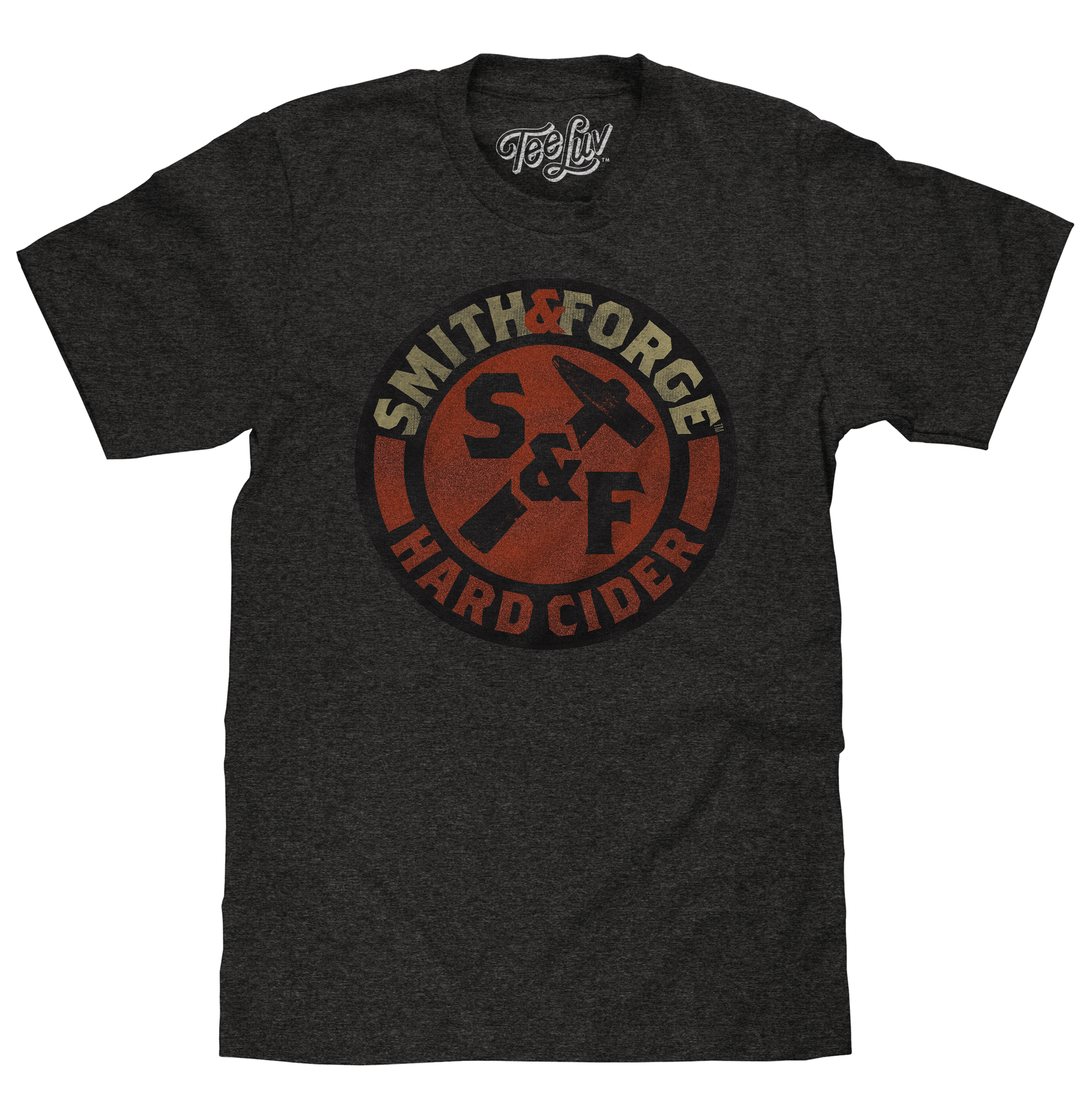 Smith & Forge Hard Cider Logo T-Shirt - Gray