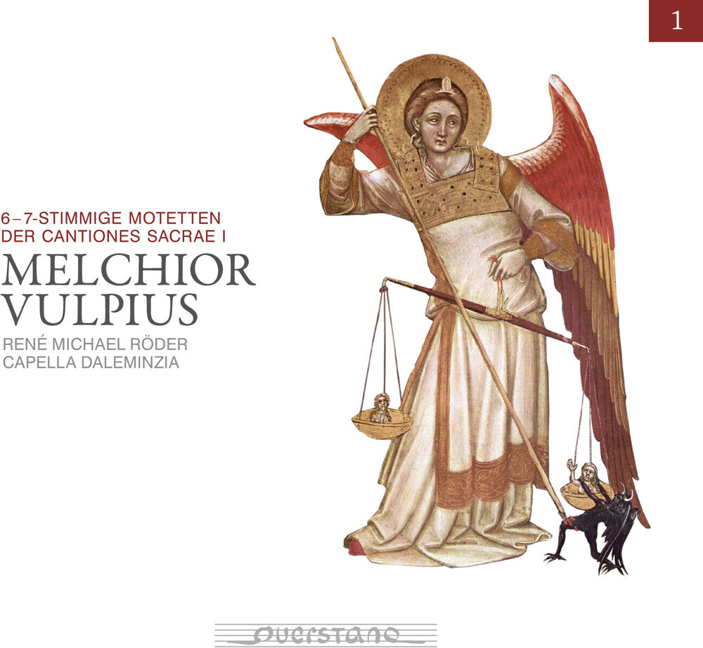 the album cover for Vulpius / Capella Daleminzia - Vulpius: 6 - 7-Stimmige Motetten Der Cantiones