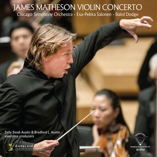 Matheson / Chicago Symphony / Salonen - Violin Concerto - Vinyl Record