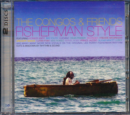 The Congos Prince Jazzbo Horace Andy Etc Fisherman Style rhythm "Congos Fisherman" 24 tracks 2xCD Music CD