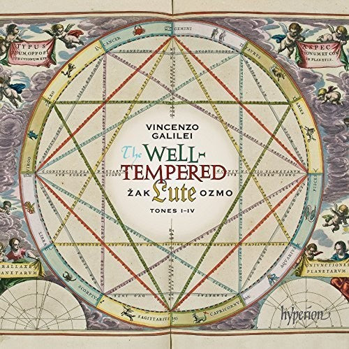 Galilei,v. / Ozmo,zak - Well-tempered Lute - Tones I-iv - Music CD