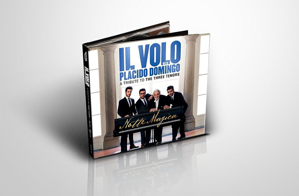 the album cover for Il Volo / Placido Domingo - Notte Magica: Tribute To Three Tenors (Live) (Hol)