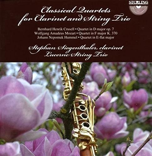 Siegenthaler / Lucerne String Trio - Classical Quartets For Clarine - Music CD