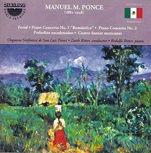 Ponce / Ritter / Orquesta Sinfonica De San Luis - Piano Concertos - Music CD