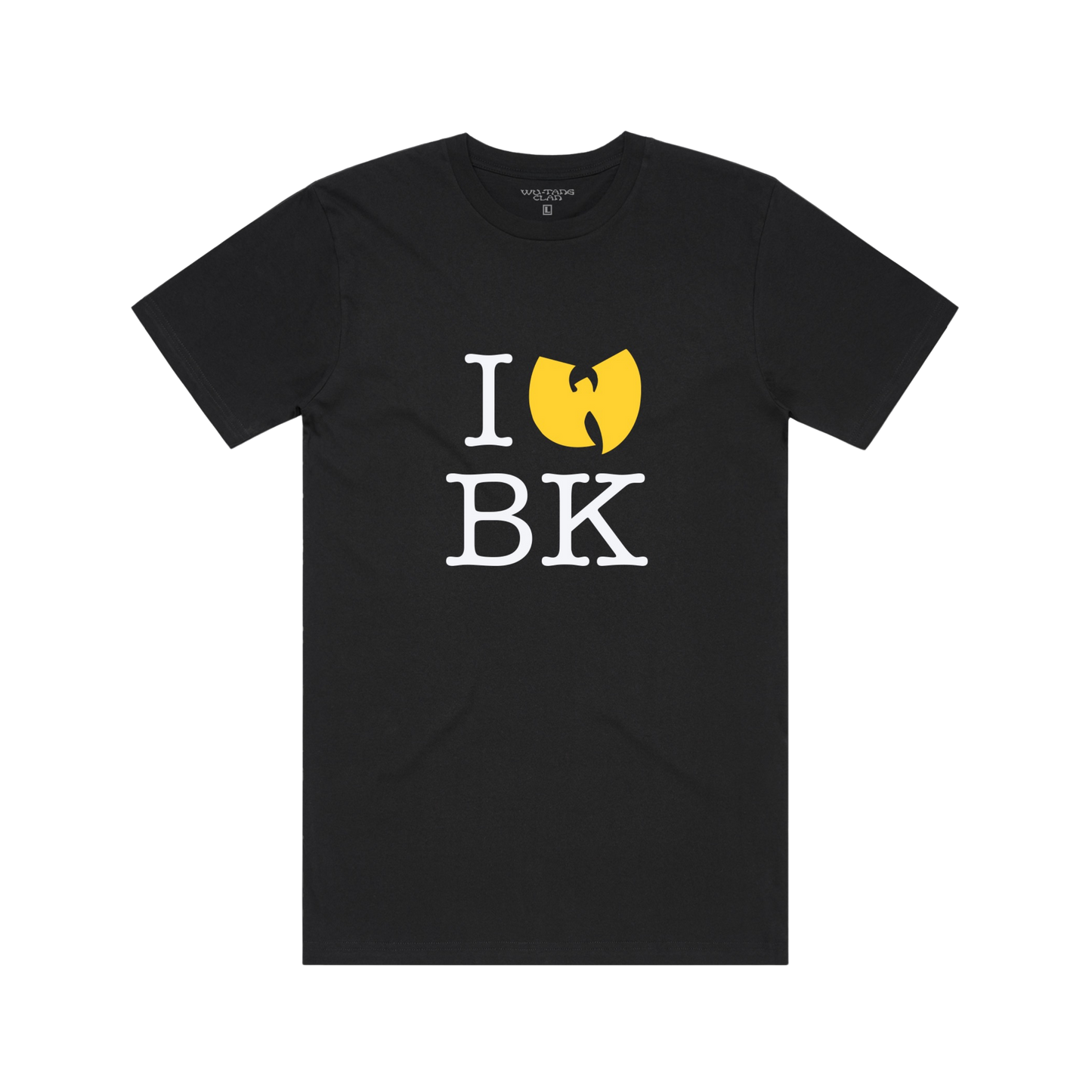 Wu-Tang Clan I WU BK Mens T Shirt Black Officially Licensed