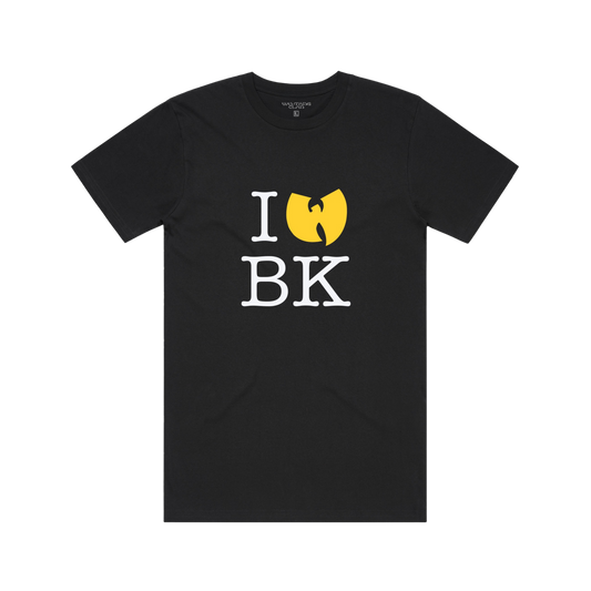 Wu-Tang Clan I WU BK Mens T Shirt Black Officially Licensed