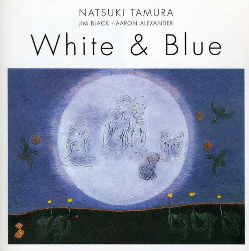 the album cover for Natsuki Tamura - White and Blue