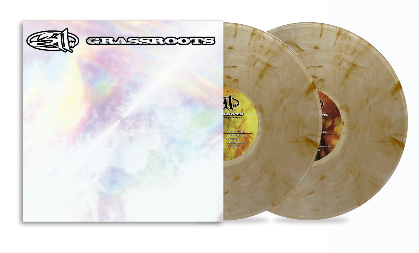 311 - Grassroots [Explicit Content] (Clear Vinyl W/ Brown Swirls, Bonus Tracks, 140 Gram Vinyl) (2 Lp's) Vinyl Record