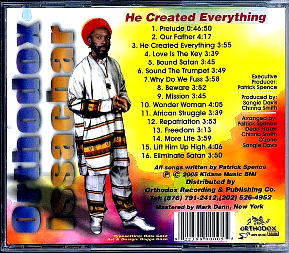 Orthodox Issachar - He Created Everything (incl. DVD) Music CD