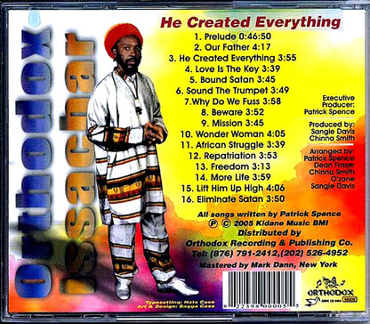 Orthodox Issachar - He Created Everything (incl. DVD) Music CD