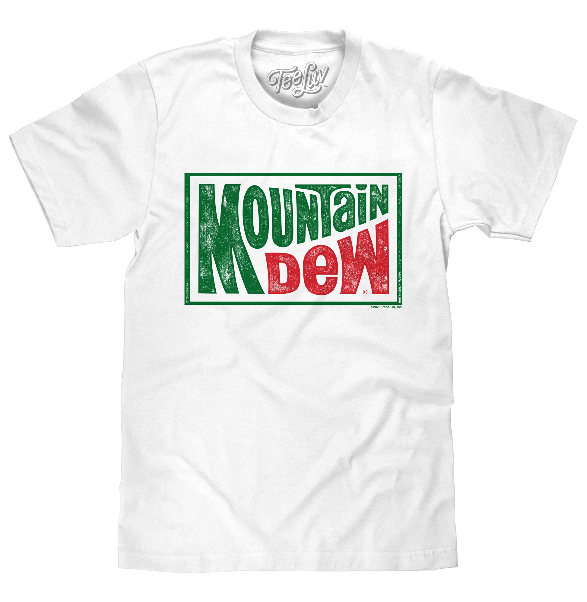 Mountain Dew Retro Logo T-Shirt - White