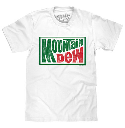 Mountain Dew Retro Logo T-Shirt - White