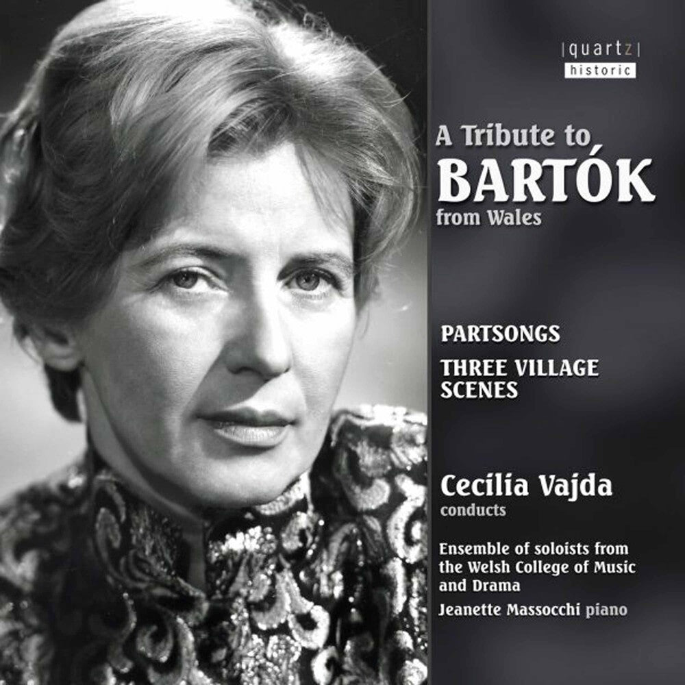 the album cover for Royal Welsh College Chamber Choir Of Music And Drama - Tribute Bartok From Wales
