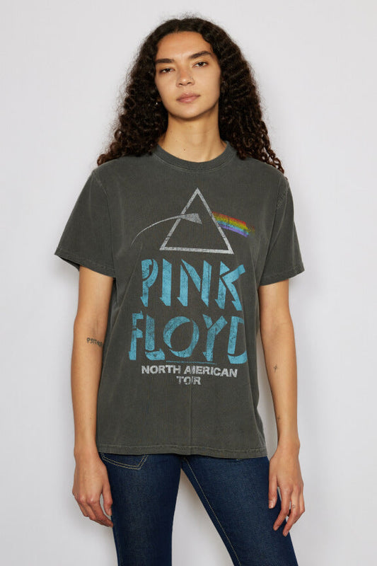 Pink Floyd North American Tour Womens Tee Shirt Black