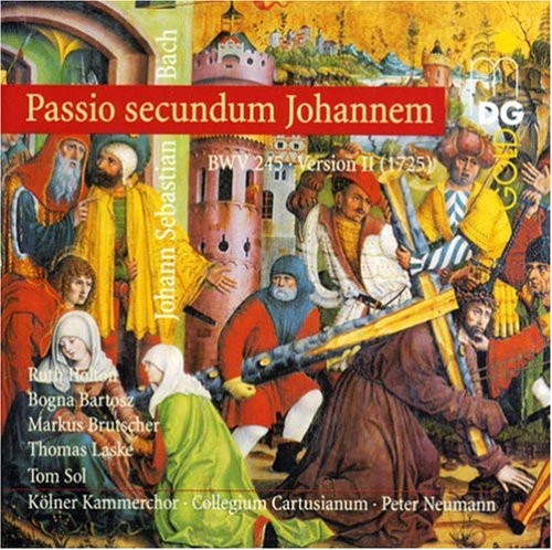 the album cover for J.S. Bach - St John Passion (1715 Version)