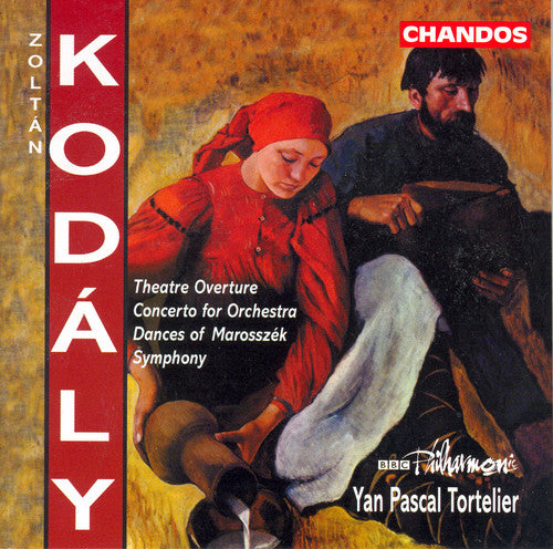 the album cover for Yan Pascal Tortelier - Symphony in C / Concerto for Orchestra