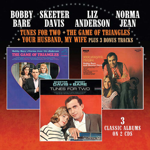 Bare,bobby / Davis,skeeter / Anderson,liz / Norma - Tunes For Two / Game Of Triangles / Your Husband - Music CD