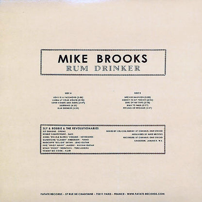 Mike Brooks - Rum Drinker Vinyl Record