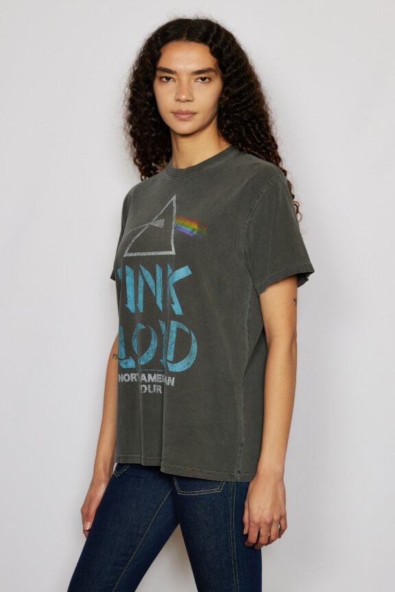 Pink Floyd North American Tour Womens Tee Shirt Black