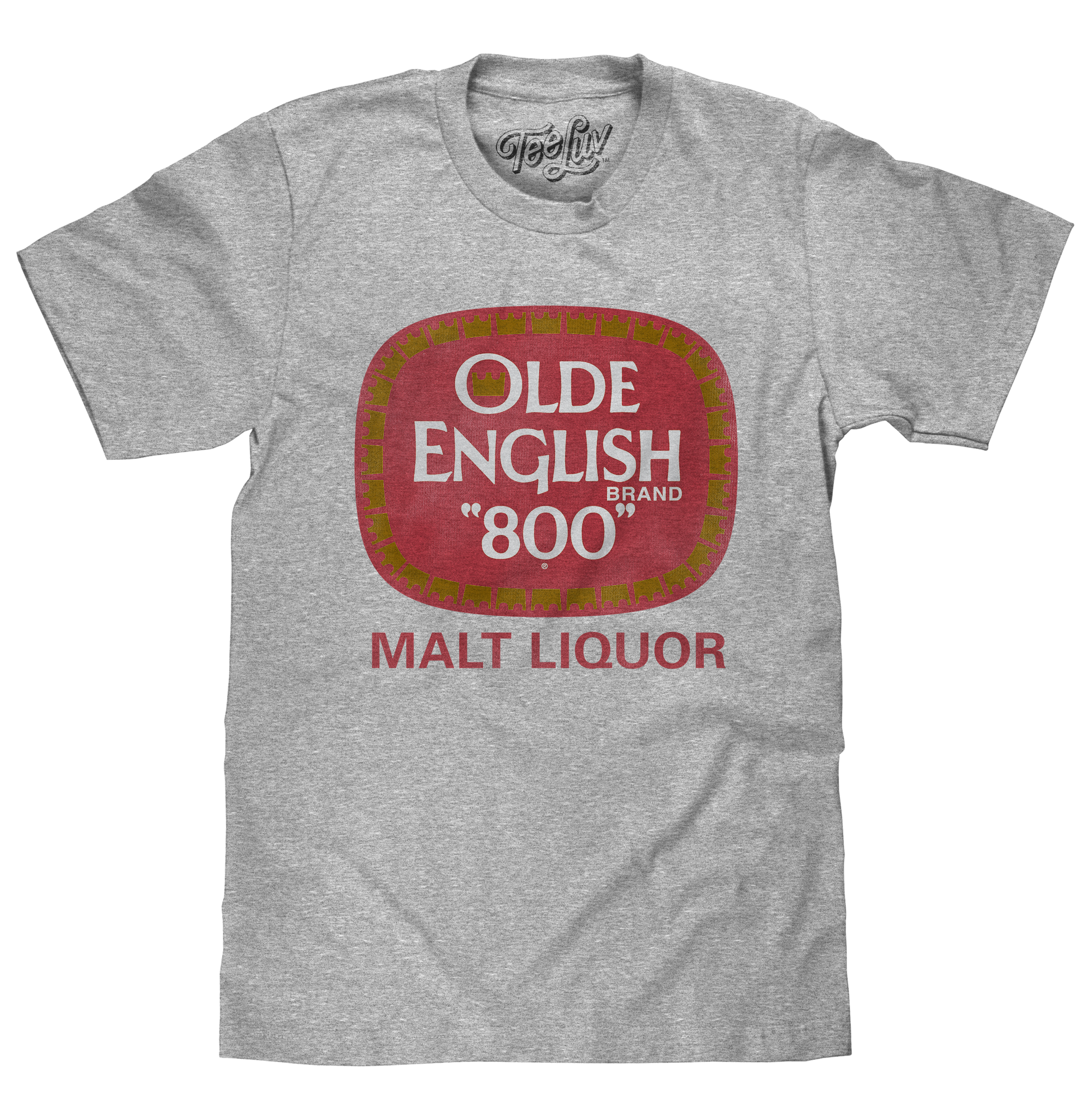 Olde English "800" Logo T-Shirt - Gray