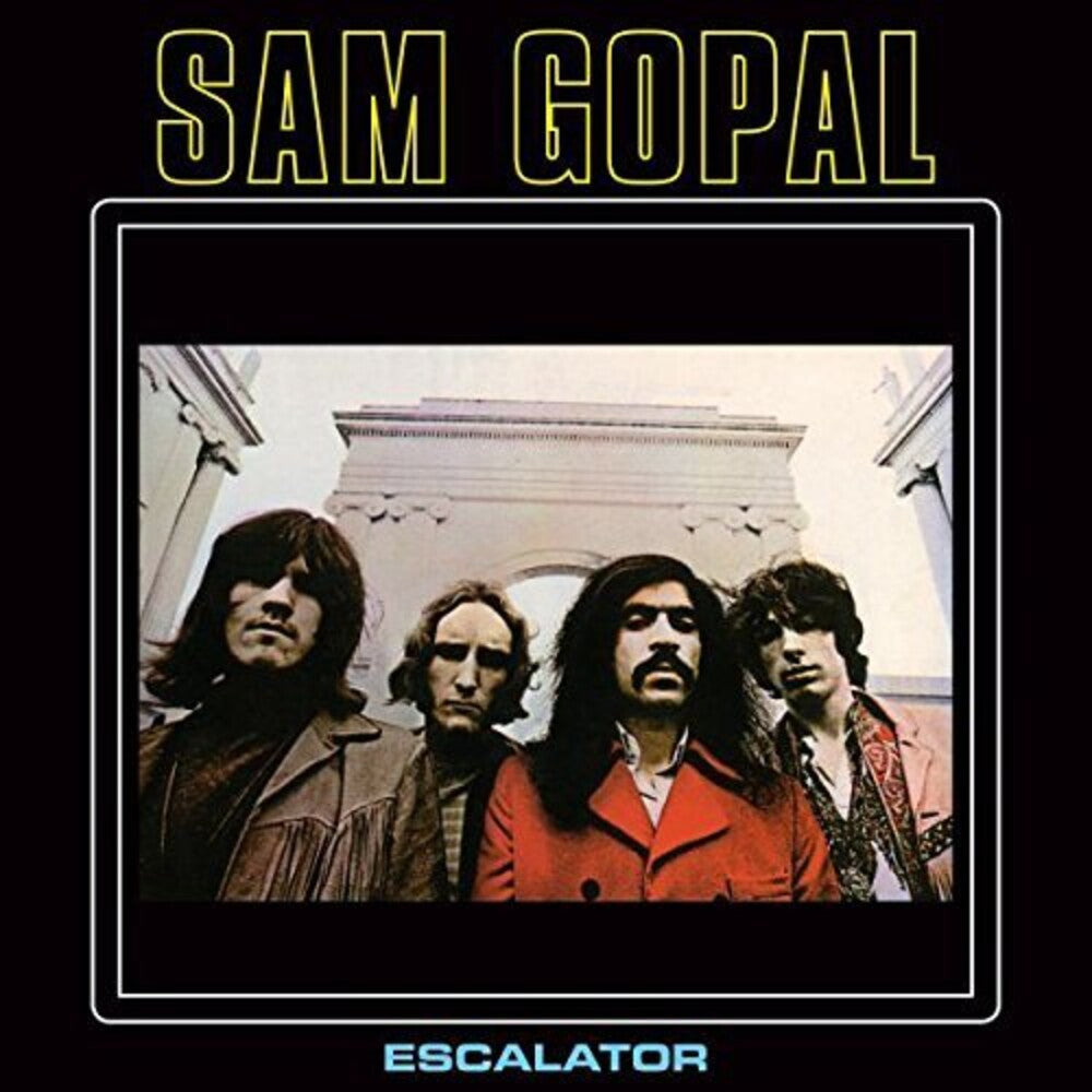 the album cover for Sam Gopal - Escalator