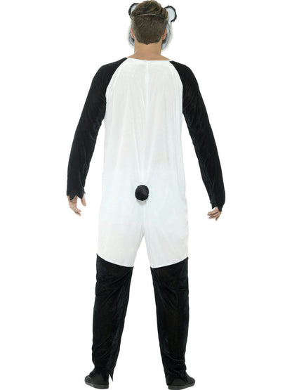 Smiffy's Men's Deluxe Zombie Panda Adult Costume and Mask Size Large Gory