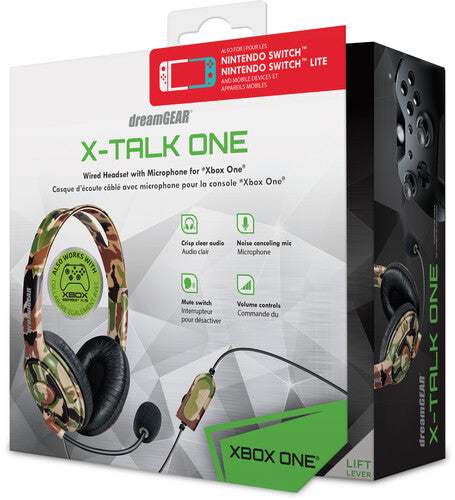 Dg Dgxb1-6618 Xbox One X-talk Wired Headset Camo - Dg Dgxb1-6618 Xbox One X-talk Wired Headset Camo - Game Accessories