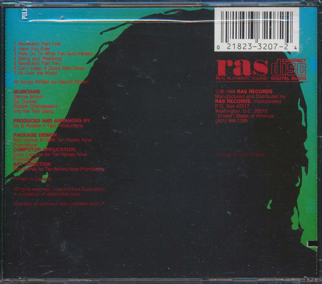 Dennis Brown - Brown Sugar Music CD