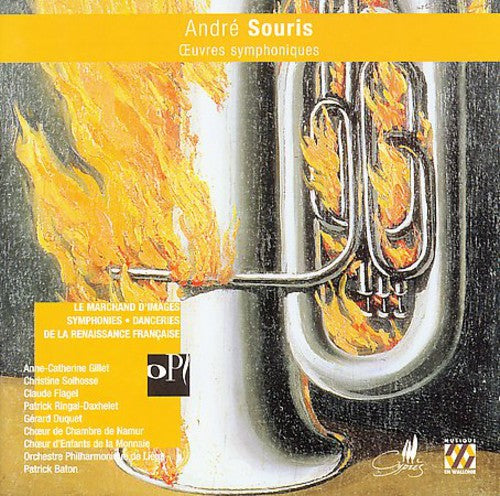 the album cover for A. Souris - Marchand D'images / Symphonies / Danceries