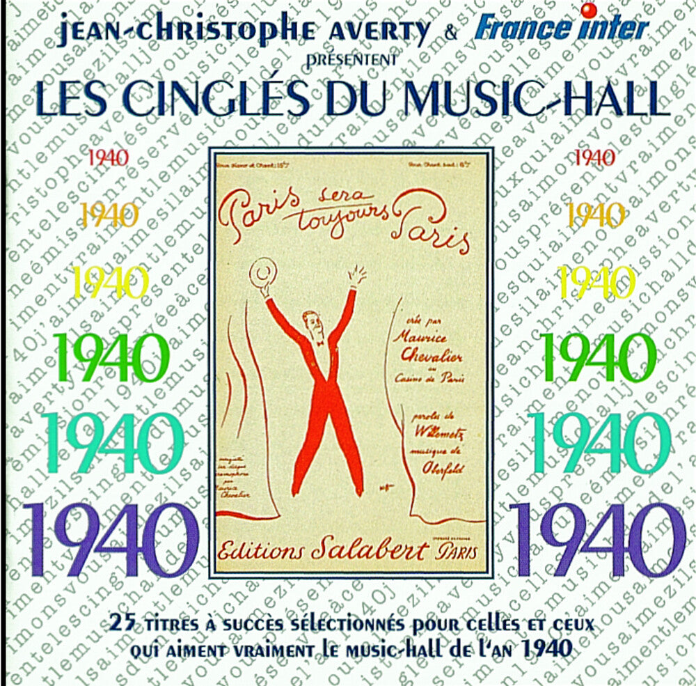 the album cover for Various Artists - 1940 Les Cingles Du Music Hall