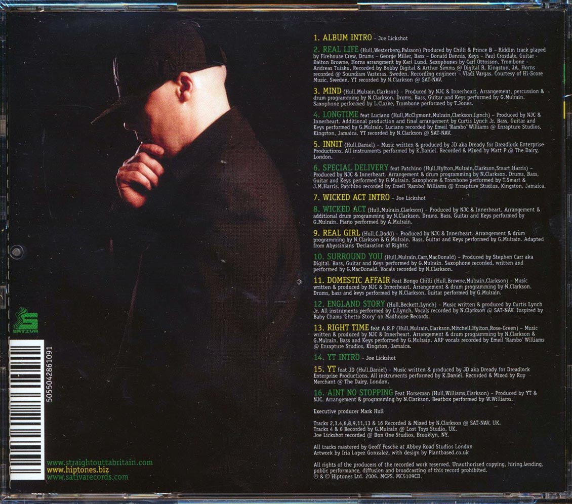 YT - Straight Outta Britain Music CD
