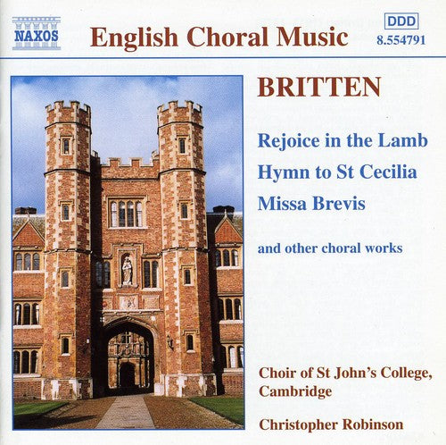 the album cover for English Choral Music - English Choral Music