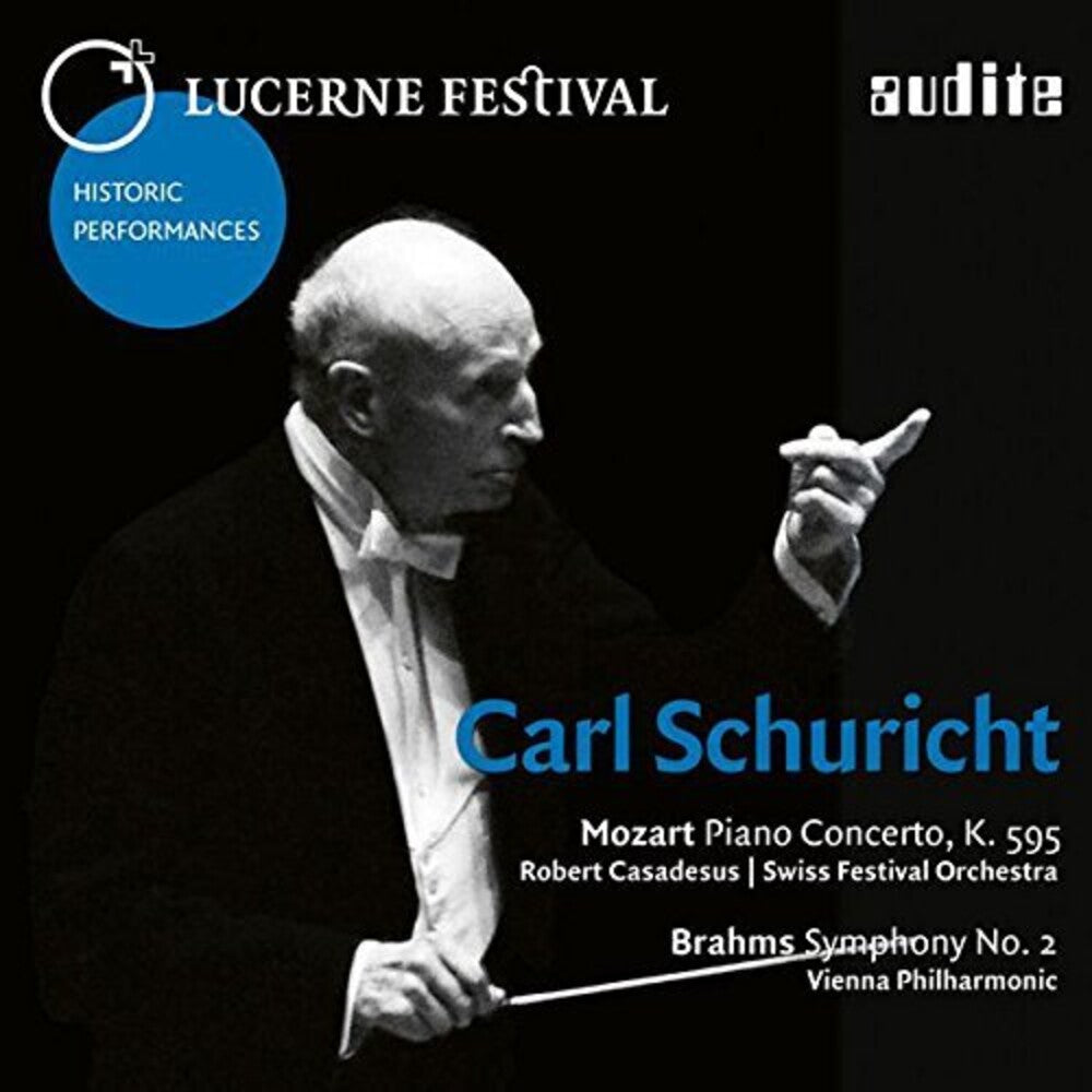 Carl Schuricht Conducts Mozart & Brahms Music CD