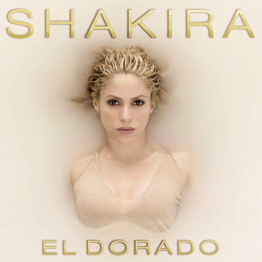the album cover for Shakira - El Dorado