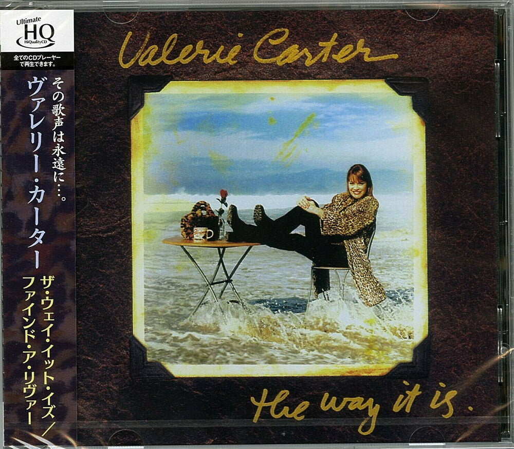 the album cover for Valerie Carter - Way It Is + Find A River (UHQCD)