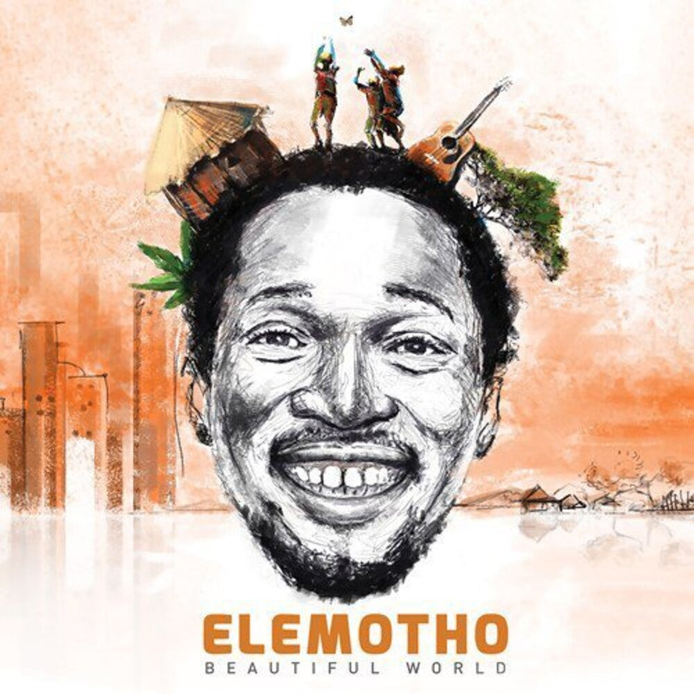 the album cover for ELEMOTHO - Beautiful World - Elemotho