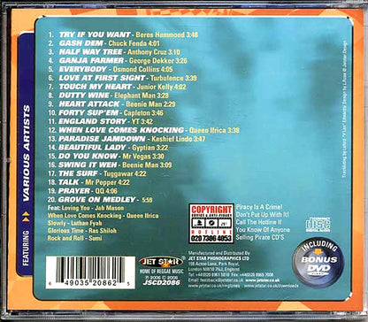 Various - Reggae Hits Volume 36 (20 tracks) (incl. DVD) Music CD