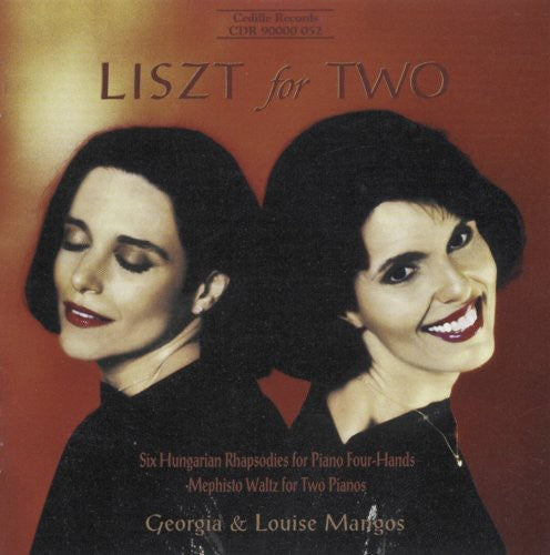 Liszt / Mangos - Liszt For 2 - Music CD