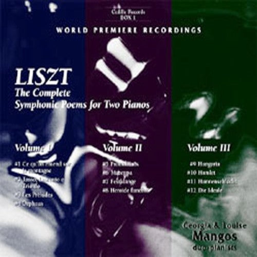 Liszt / Mangos - Complete Symphonic Poems For Two Pianos - Music CD