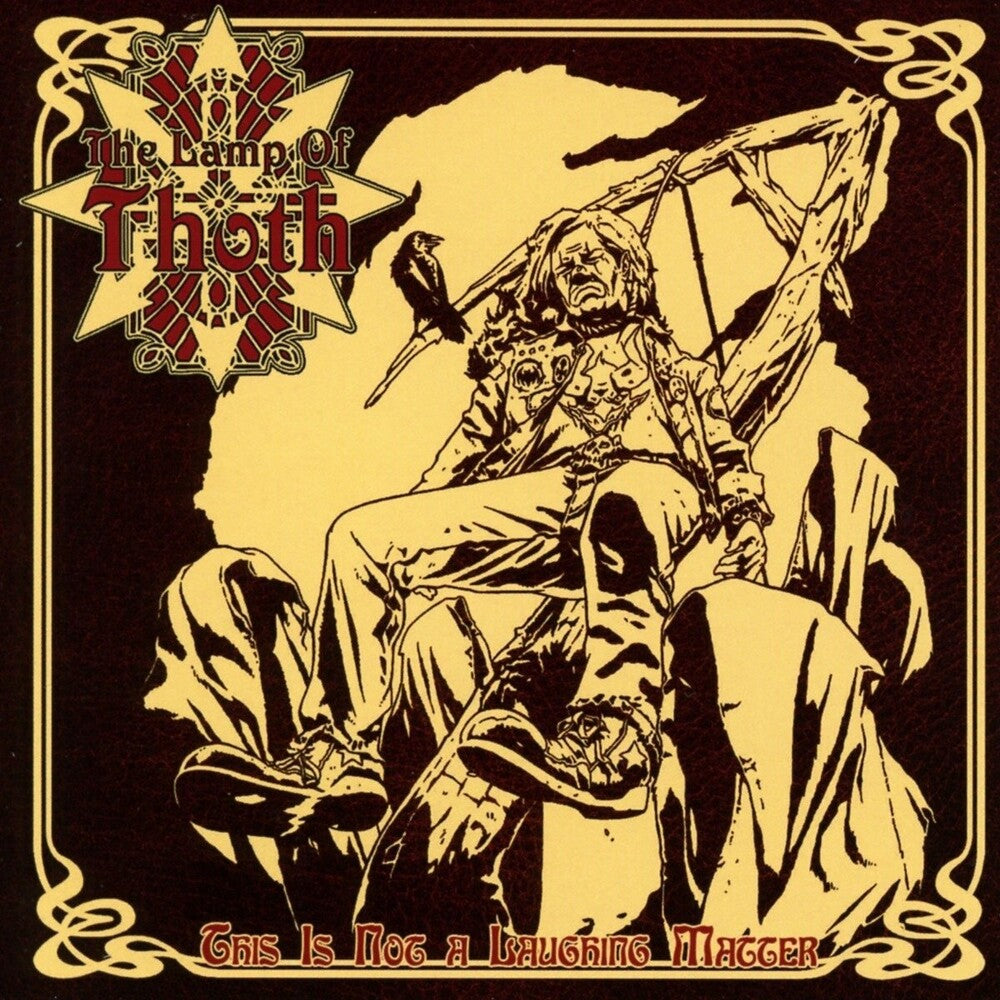 the album cover for Lamp Of Thoth - This Is Not A Laughing Matter