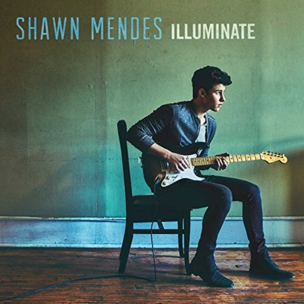 the album cover for Shawn Mendes - Illuminate