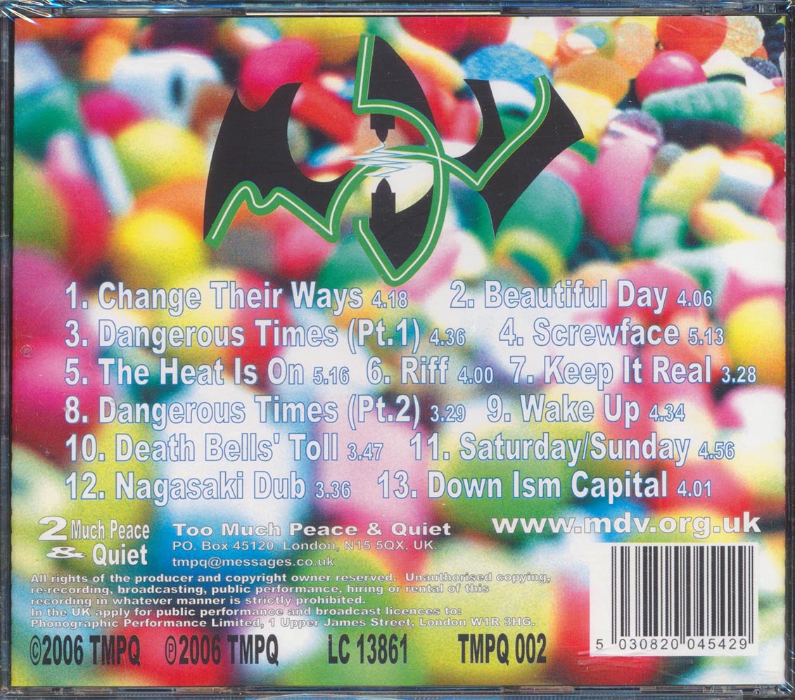MDV - Roots All Sorts Music CD