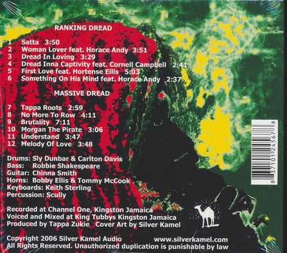 Ranking Dread, Massive Dread, Horace Andy, Etc. - 2 Dread Inna Babylon Music CD