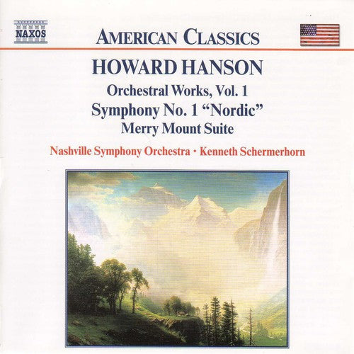 Hanson / Nashville Sym Orch / Schermerhorn - Orchestral Works 1 - Music CD