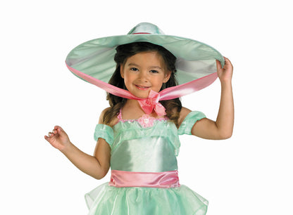 Turquoise Southern Belle Child Deluxe Costume Small 4-6